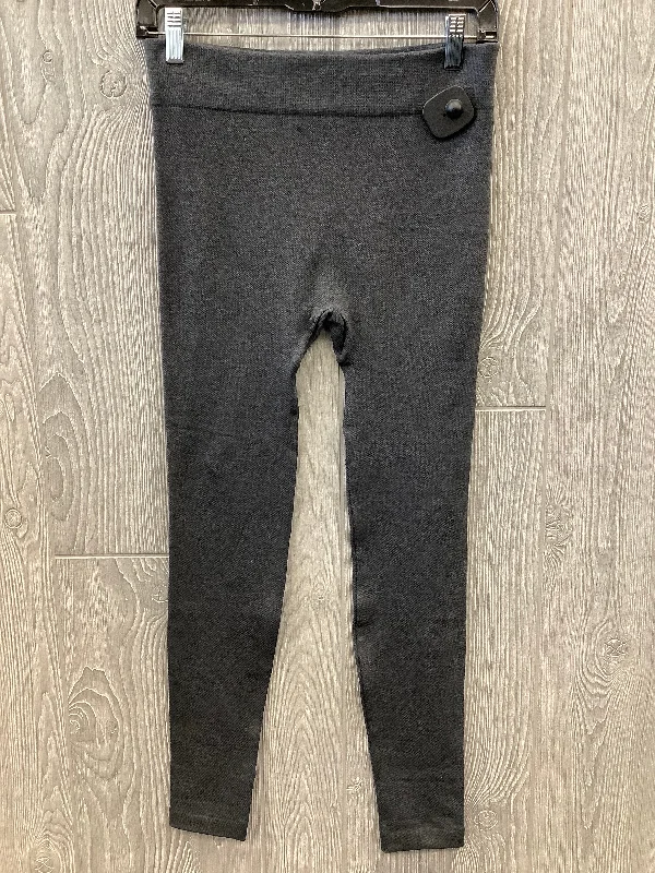 Pants Leggings By Clothes Mentor In Grey, Size: S