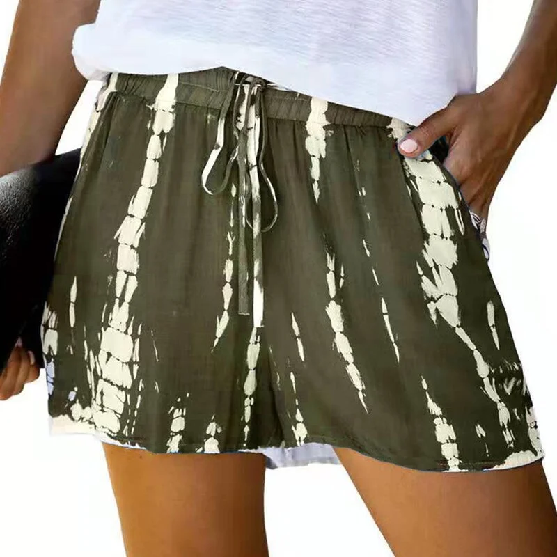 Amy Fashion - New Tie Dye Print Shorts