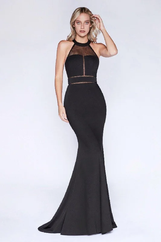 Cinderella Divine CF088 Sexy Long Fitted Long Formal Dress