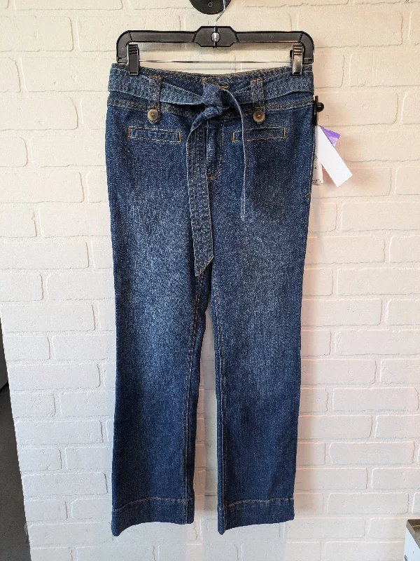 Blue Denim Jeans Straight Pilcro, Size 2