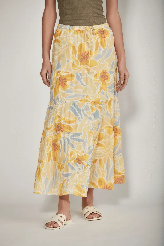 Bila-77 Canyon Crest Printed Skirt