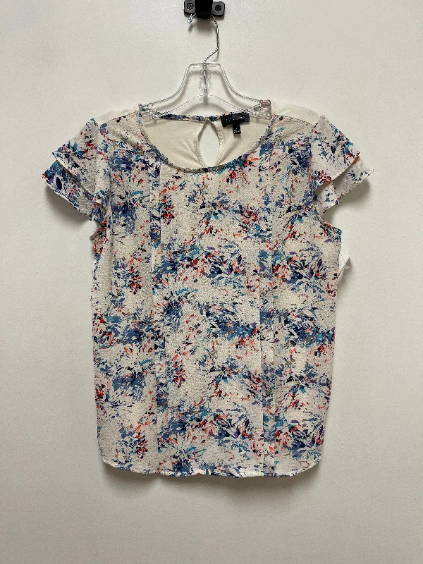 Top Short Sleeve By Limelight In Multi-colored, Size: S