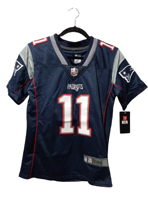 Top Short Sleeve By Nfl In Blue, Size: S