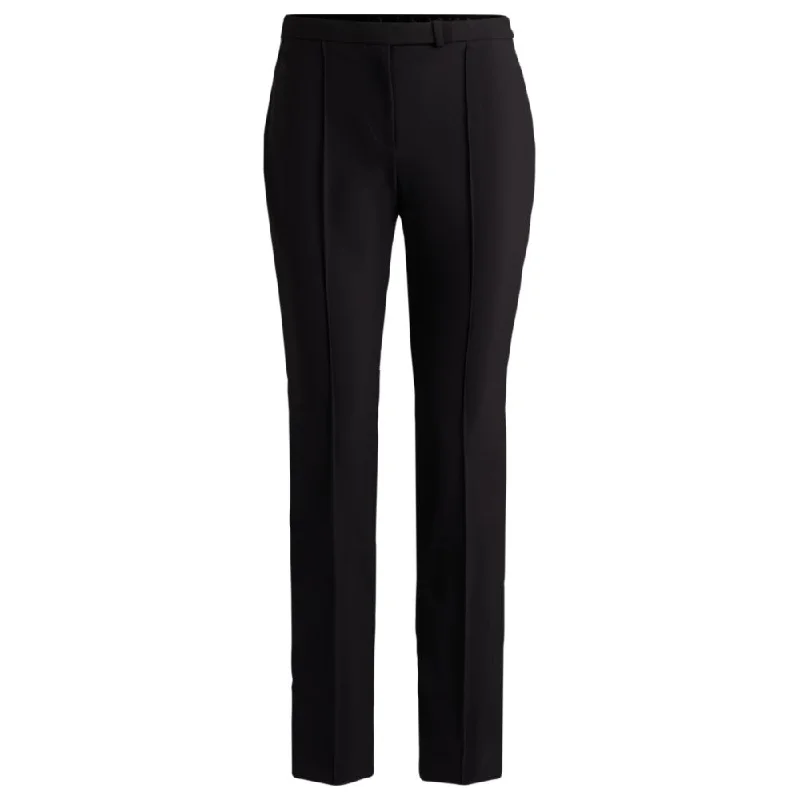 Skinny-leg trousers in performance-stretch fabric