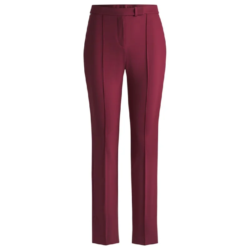 Skinny-leg trousers in performance-stretch fabric