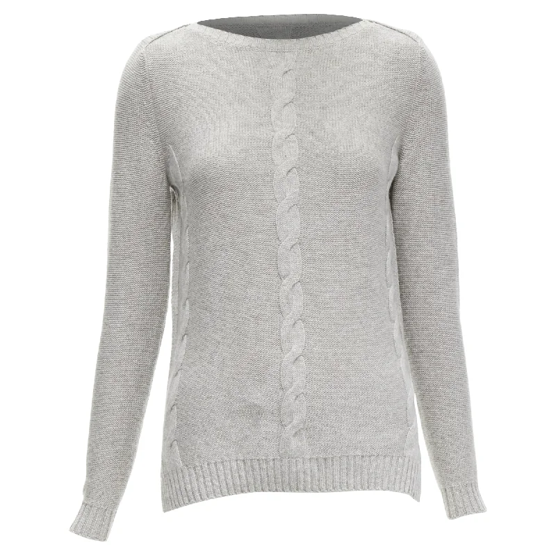 Loro Piana baby cashmere grey sweater