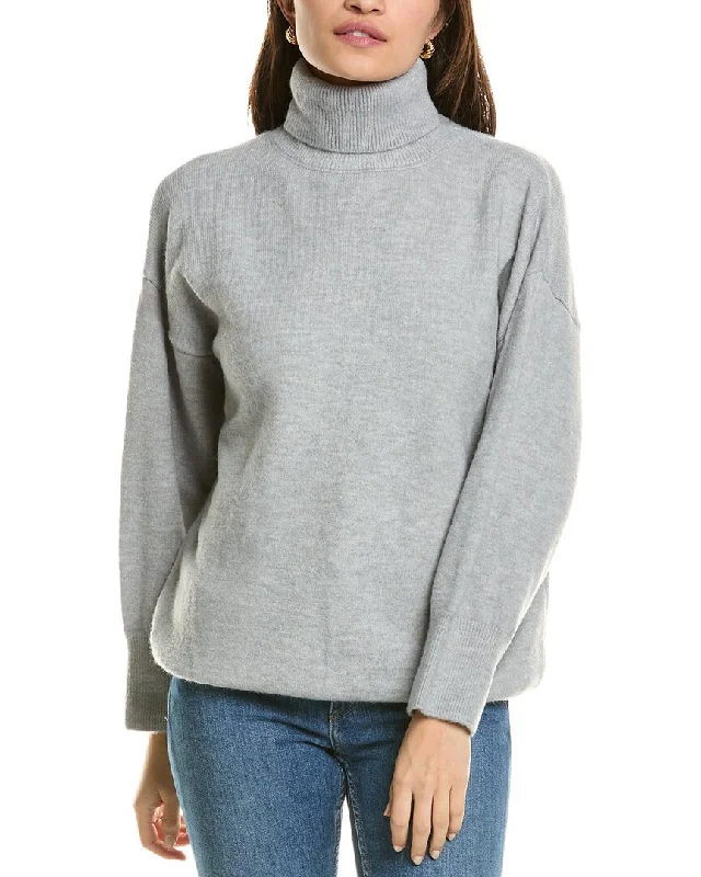 Madison Miles Oversized Turtleneck Sweater