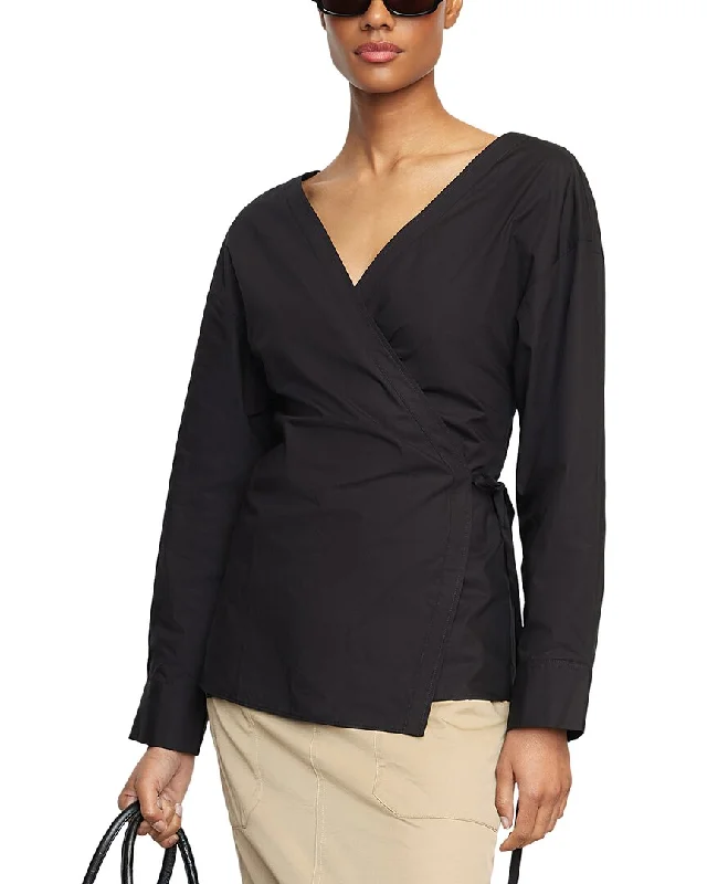 Modern Citizen Noomi V-Neck Wrap Top