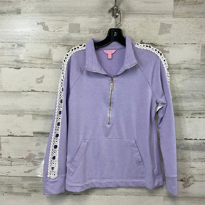 Top Long Sleeve By Lilly Pulitzer In Purple, Size: M