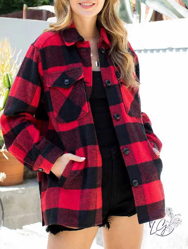 A New Vision Plaid Shacket