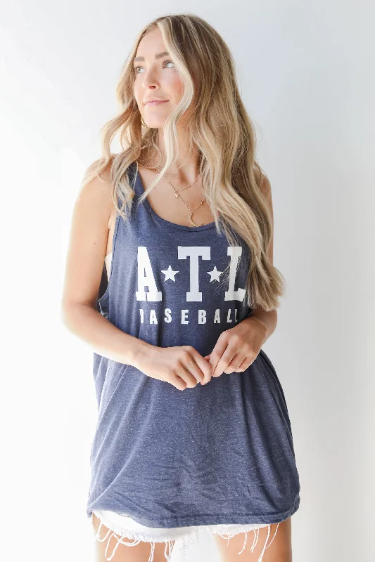 FINAL SALE - ATL Star Baseball Graphic Tank